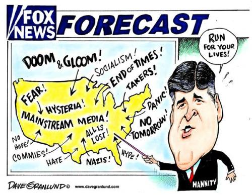 "Fox News is nothing if not impressive. No matter how harsh the criticism it endures, the network somehow always manages to prove itself even worse than we had previously imagined." .. (Eric Alterman)