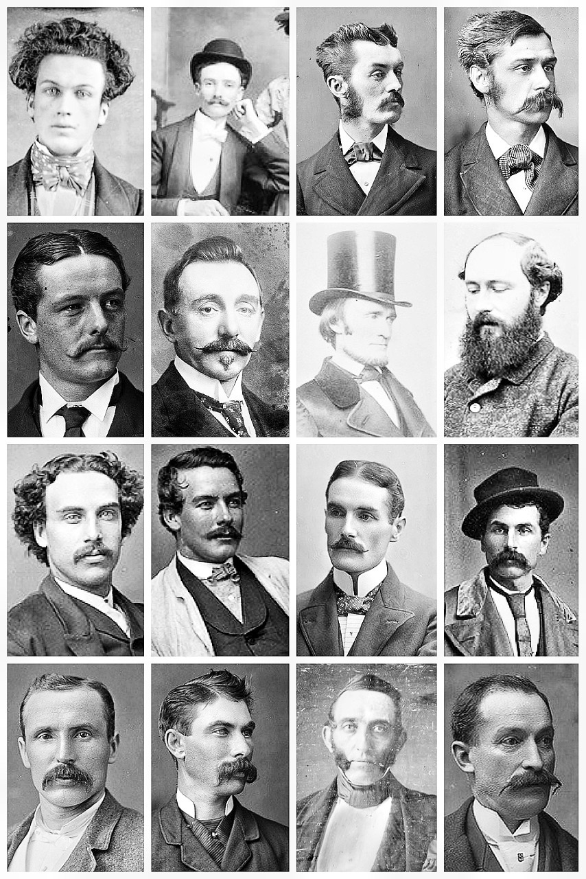 Victorian Men's Hairstyles