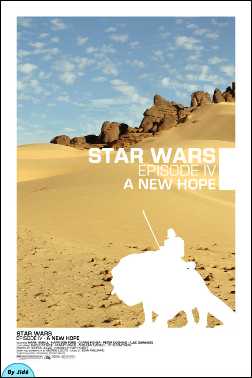 Star Wars: A New Hope 
Created by Jean-David Germann || Tumblr