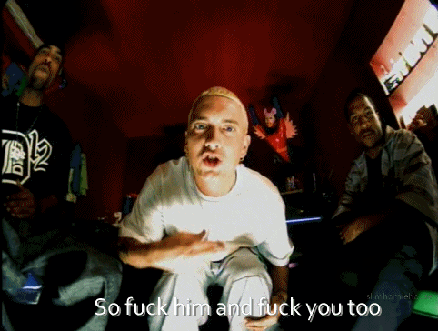 Eminem fuck you