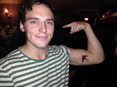  <br /> @samclaflin: I’m thinking tattoo… @SailorJerry - knowing the meaning it seems fitting? <br /> 
