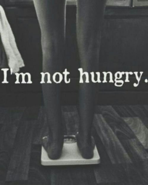 Dear me.. Don&#8217;t eat.. You doesn&#8217;t deserve it.. on We Heart It
http://weheartit.com/entry/103119441/via/depression_girl