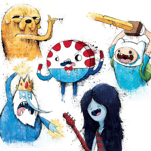 The Adventure Time Art Print Collection by Boxing Bear Studio