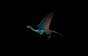 Game Flight Animations for the Pterovyn creature of the game Pterovyn Isles. Model, character design, texture, and rig created by Shelley Rappleye. 
