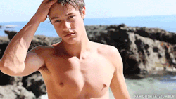 gif YouTube Model gay body beach ocean shirtless abs vine Cameron Dallas magcon 