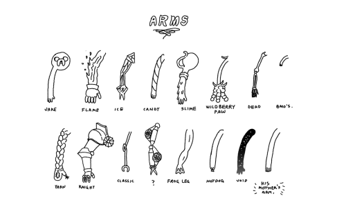 kingofooo: Finn Arm concepts by storyboard artist/writer Steve Wolfhard