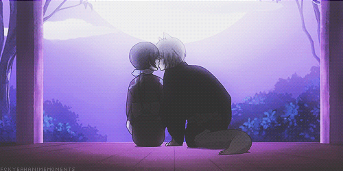kamisama kiss anime kiss gif