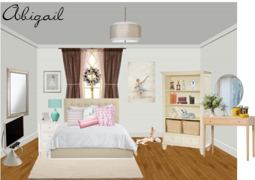 Abigail inspired Bedroom