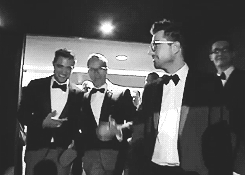 
Robert Pattinson, Guy Pearce &amp; David Michôd at the premiere of The Rover at the 67th Cannes Film Festival
