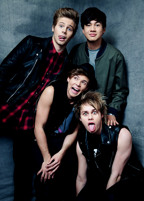 
5 Seconds of Summer photographed by Austin Hargrave at the MGM Grand Garden Arena in Las Vegas - May 18th, 2014
