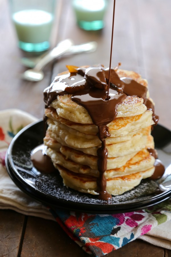 4himglory:

Buttermilk Pancakes w/Chocolate Truffle Syrup | Climbing Grier Mountain
