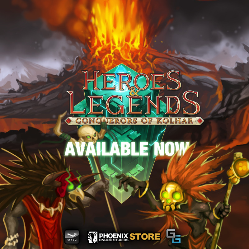 Heroes & Legends Out Now