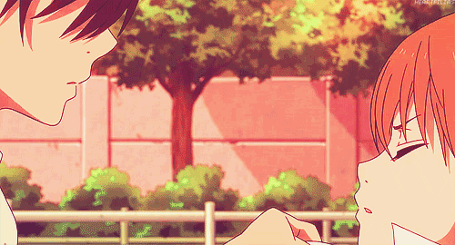 anime kiss anime girl gif | WiffleGif