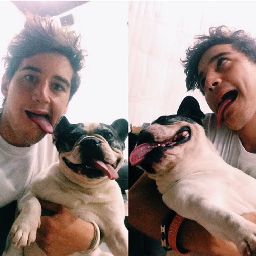 lukebrooks:

Good to see the bae soy_the_frenchie 😜