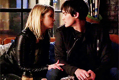 hanna marin spoilers Jessica pll caleb rivers Haleb pllgif 5x07 this is giffed from a youtube video so the speed looks weird sorry 