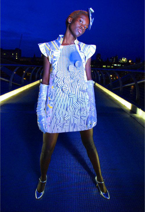 WALALA POWER OUTFITS
Created in 2009 with bespoke holographic prints
Photography LUCIE GOODAYLE