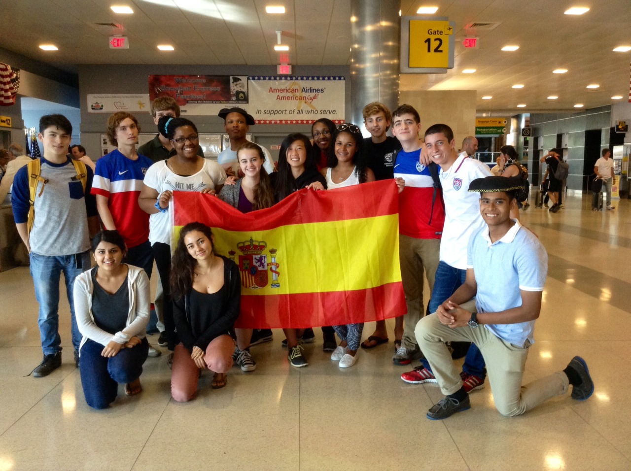 Hola!
We&#8217;re about to embark on our amazing adventure to Spain. Fifteen Experimenters and their two Group Leaders will spend 4 weeks immersed in Spain&#8217;s language and culture. We land tomorrow morning in the capital, Madrid, where we will get oriented and visit the famous sites, such as the Prado art museum and El Palacio Real (royal palace). Then we&#8217;ll travel south to Granada and Cordoba. Stay tuned for more pictures and posts in the coming weeks.
Vamos ya! 
Wish us feliz viaje!