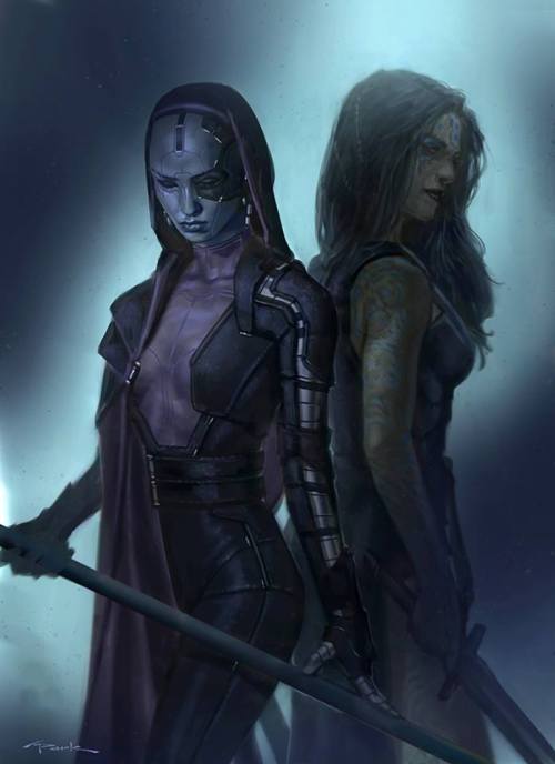 Guardians of the Galaxy Concept Art by Andy Park