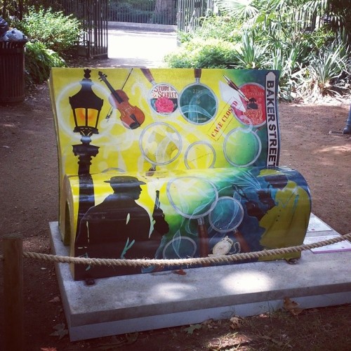 Sherlock Holmes Stories by Valerie Osment (at Woburn Square Garden)
