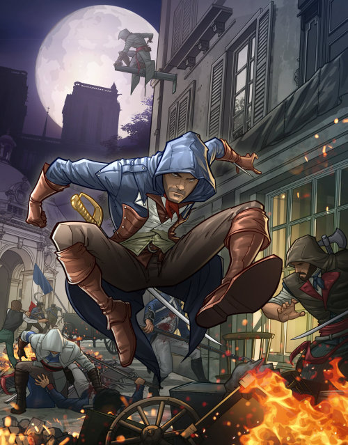 Assassin&#8217;s Creed Unity - Fan Art
Created by Patrick Brown
/
Find this Artist on DeviantArt - Website - Facebook - Twitter
/

More Arts from Patrick Brown on my Tumblr HERE