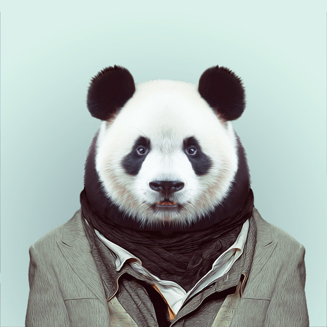 PANDA by Yago Partal
for ZOO PORTRAITS