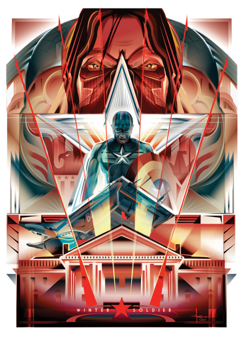 Winter Soldier 
17&#8221;w x 23&#8221;h signed limited edition prints for $45(US) @Mexifunk
Created by Orlando Arocena || FB