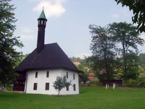 Husein Chaush’s mosque near Tuzla Bosnia and Herzegovina one of 