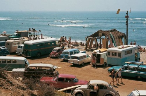 Photographer Leroy Grannis. 1969 Sunset Beach California