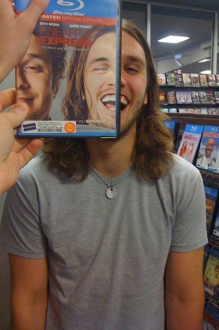 James Franco with Long Hair