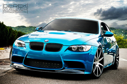Aqua Blue BMW