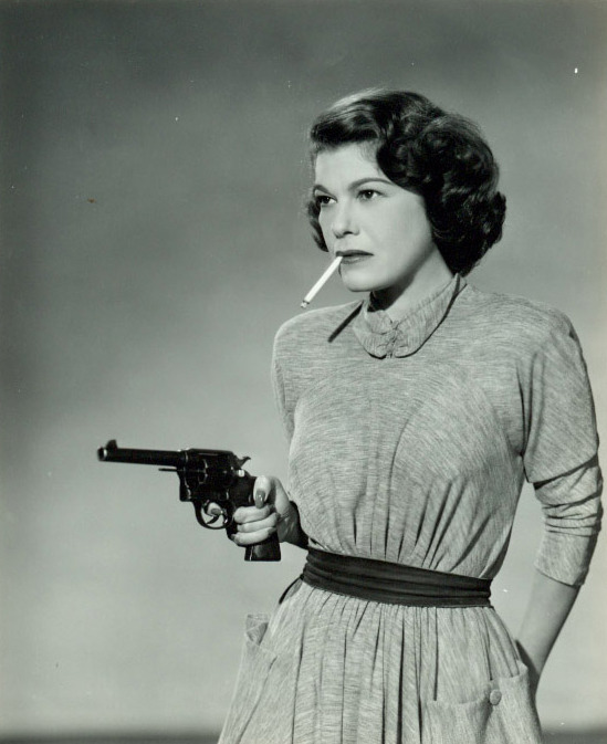one dame, armed