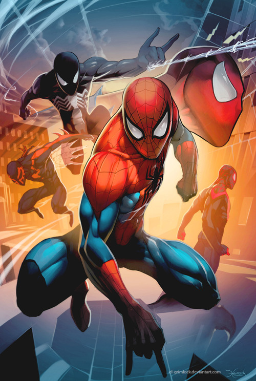 The Amazing Spider-Man: The 50th Anniversary // artwork by Mauricio Herrera (2012)