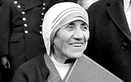 todayinhistory:

September 10th 1946: Mother Teresa’s vision
On this day in 1946 the nun Sister Teresa Bojaxhiu, whilst on a train from Calcutta to Darjeeling, claimed to have heard God telling her to leave her convent and help the poor. She followed the command and lived among the poor in India, later becoming known as Mother Teresa. She established the Catholic group Missionaries of Charity. Her efforts were noticed, and she rose to prominence and fame for her work with the poor, ill and starving. Mother Teresa died on 5th September 1997, aged 87.

“I was to leave the convent and help the poor while living among them. It was an order. To fail would have been to break the faith.”- Mother Teresa on her message from God

