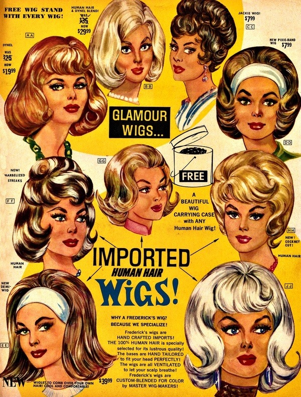 Fredericks of Hollywood Wigs