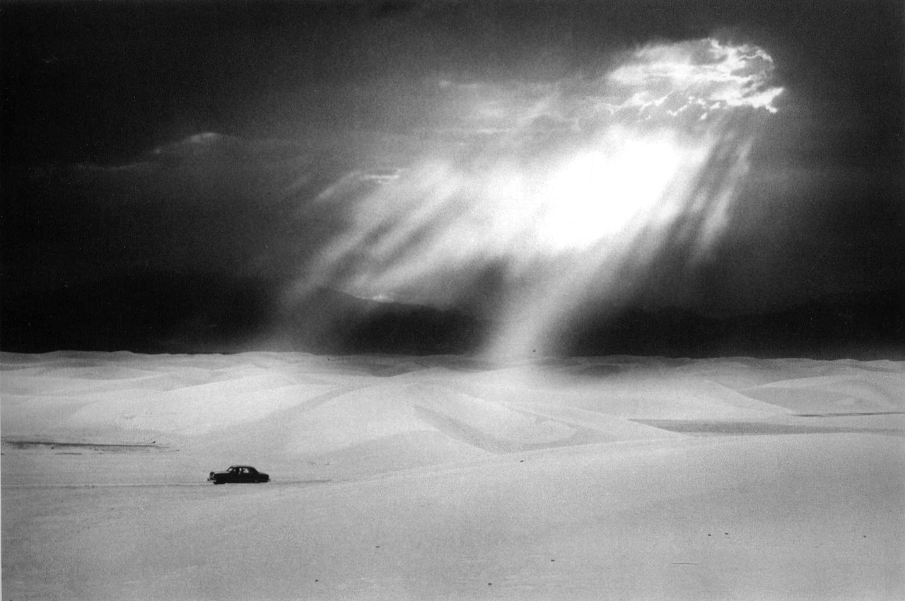 Ernst Haas: White Sands, Nuevo México, 1952
