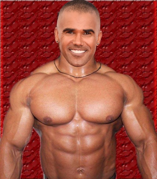 Male celebrity muscle morph