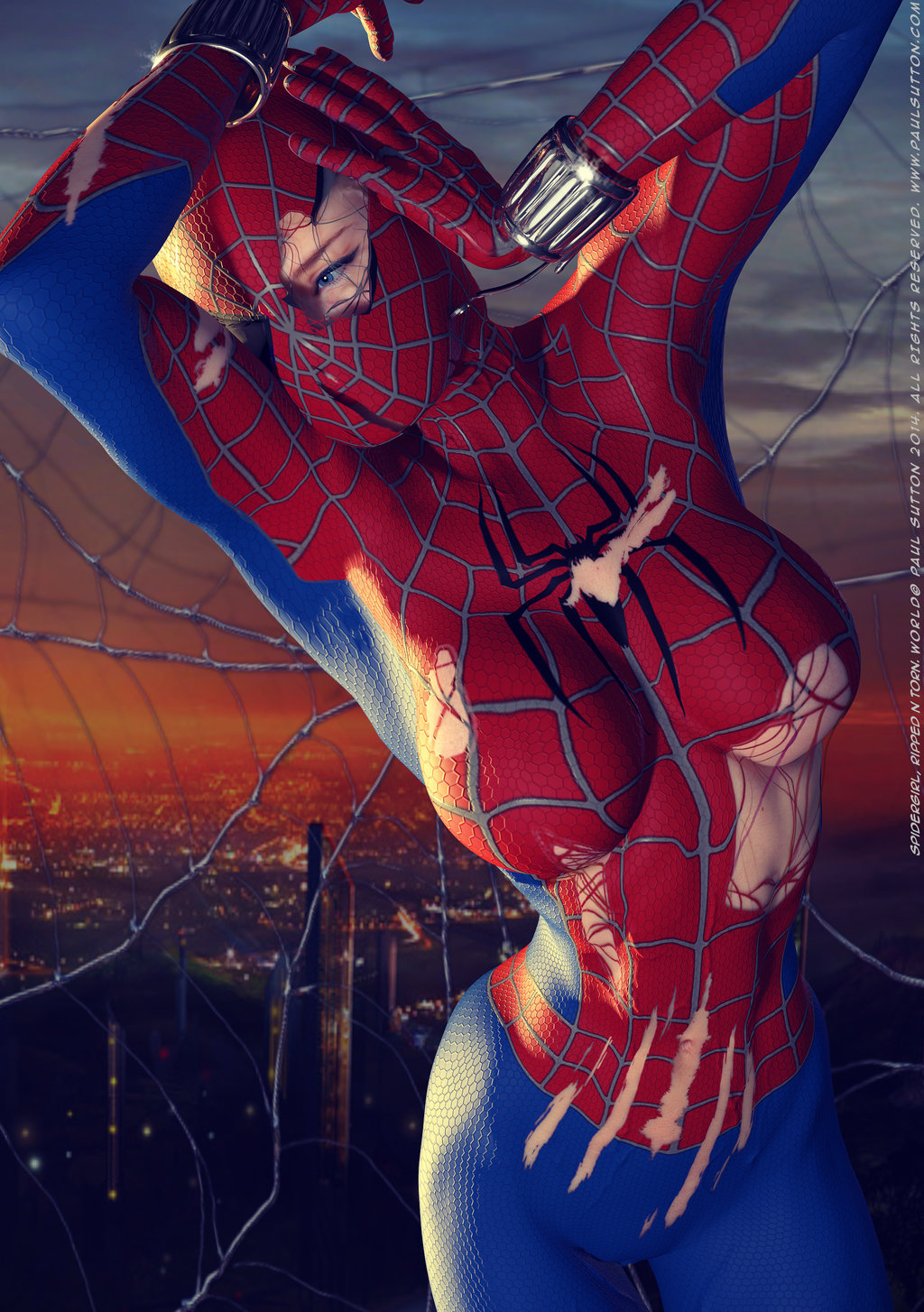Spider woman body paint free porn pics