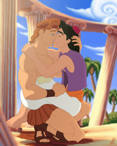 Spa gay sex with hercules