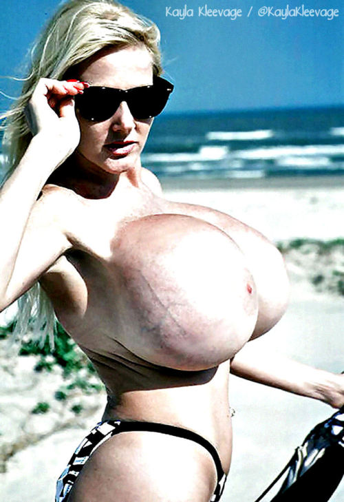 Kayla kleevage big boobs