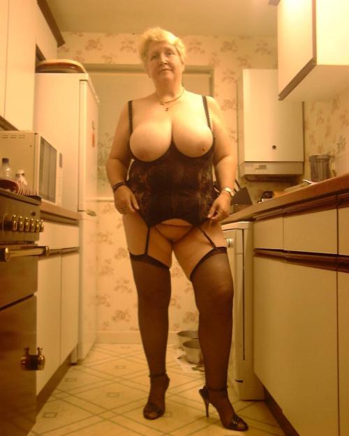 Granny in the kitchen