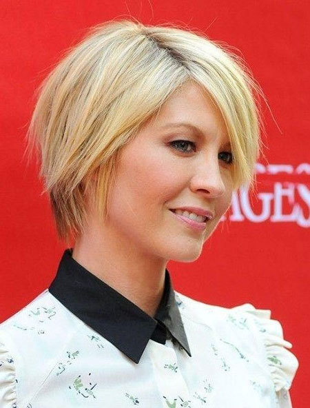 Short thick hairstyles for women over 50