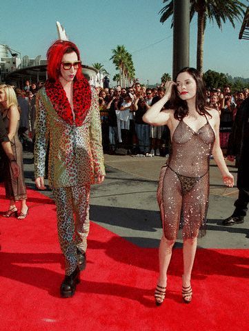 Rose mcgowan 1998 mtv awards dress
