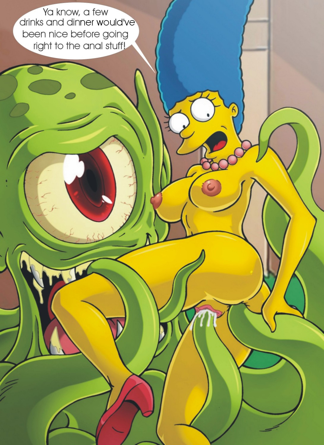 Marge simpson nude beach