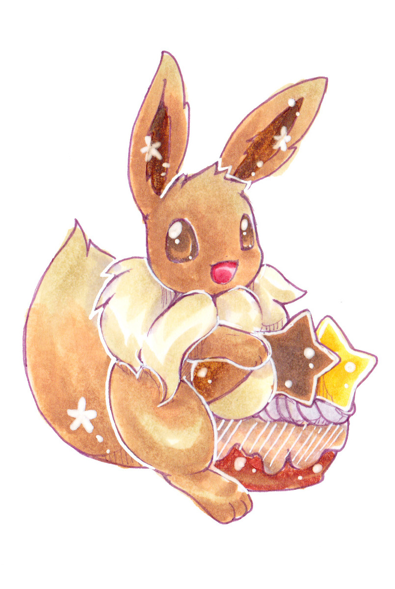 pokemon cute adorable kawaii pixiv fan art eevee flareon ...