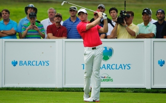 Rory McIlroy did not play very well on Thursday in New Jersey. (Getty Images)