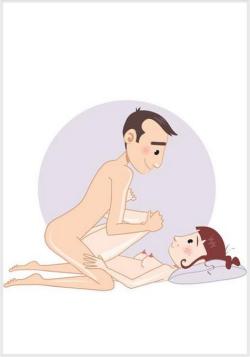Sex positions between man and woman