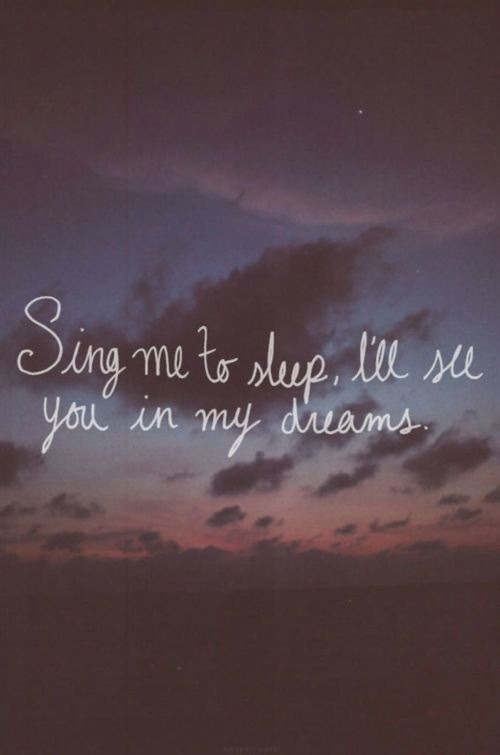 cute quotes sleep dreams  night sing inspire vento gelido 