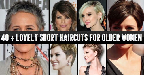 Hairstyle short haircuts for older women