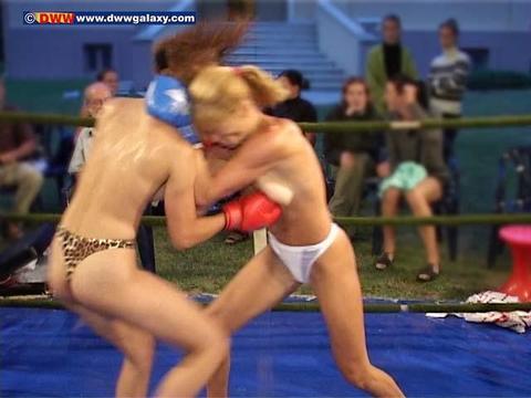 Dww female topless boxing
