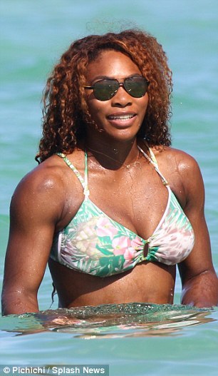 Serena williams topless